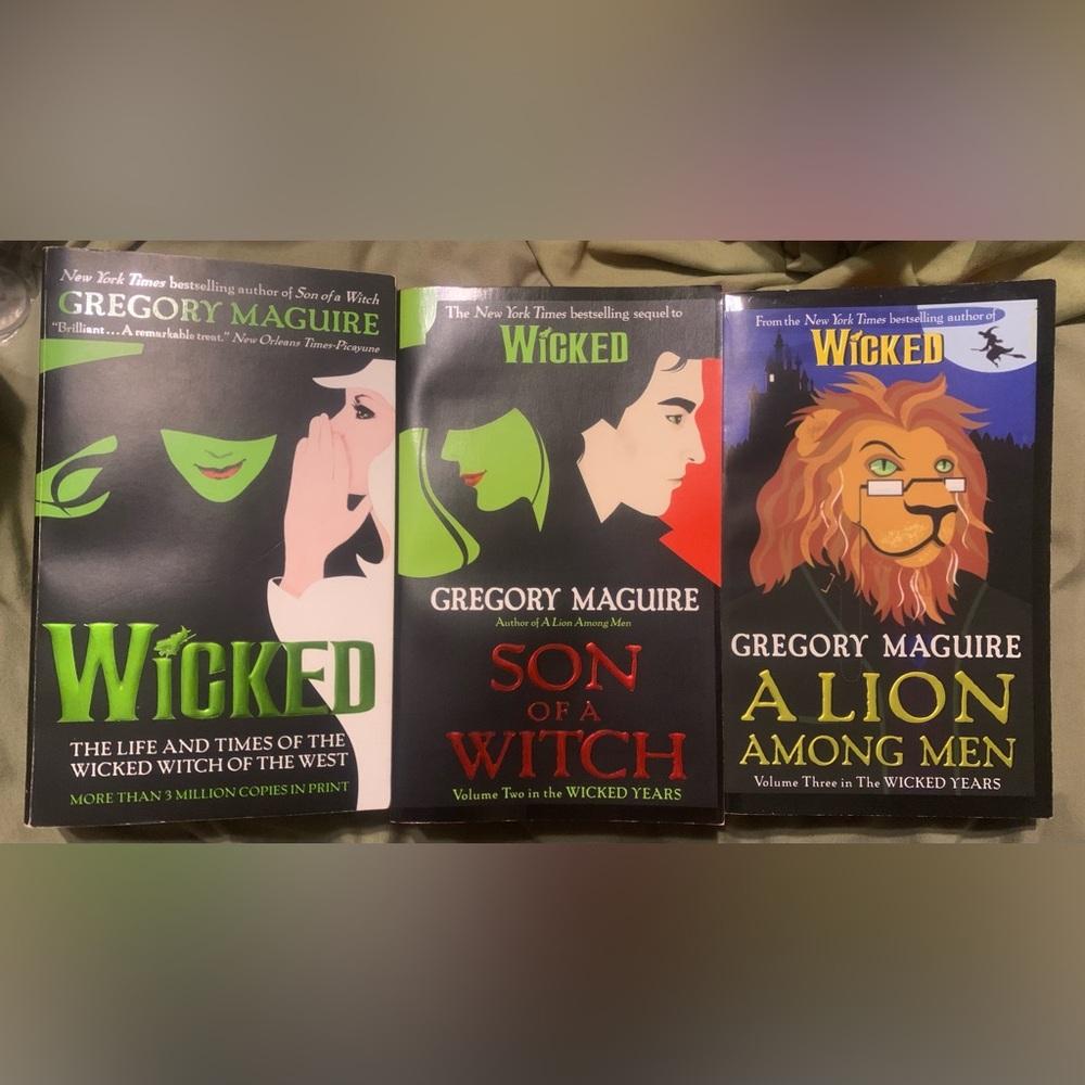 Wicked Trilogy Book Set by Gregory Maguire